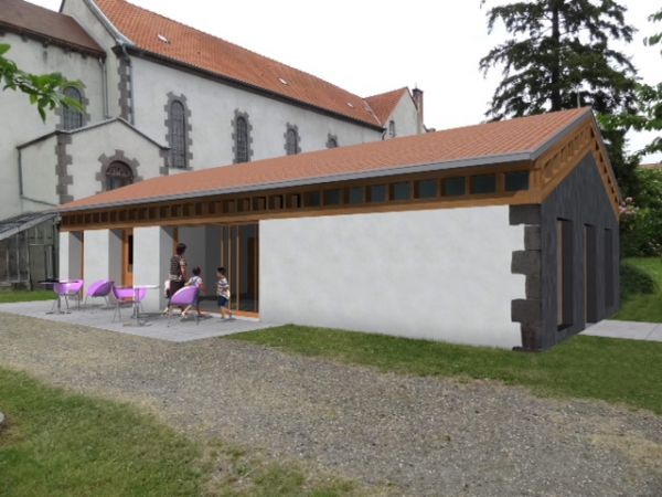 Image d insertion salle polyvalente Bussieres et Pruns Image d insertion salle polyvalente Bussieres et Pruns